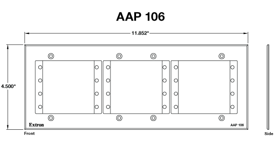 AAP 106 Panel Drawing