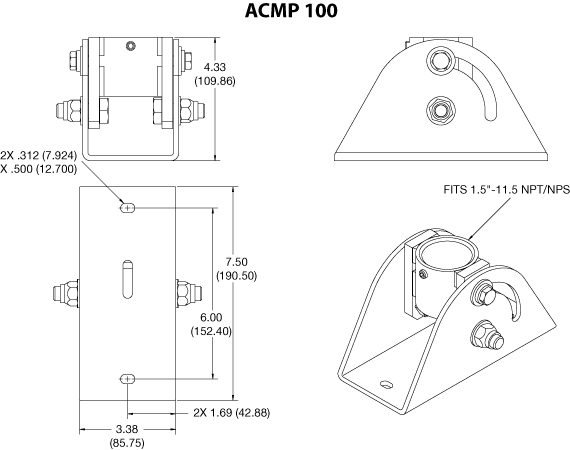 ACMP 100 Panel Drawing