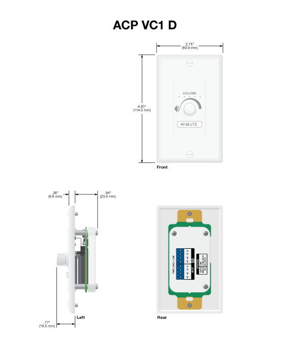 ACP VC1 D Panel Drawing