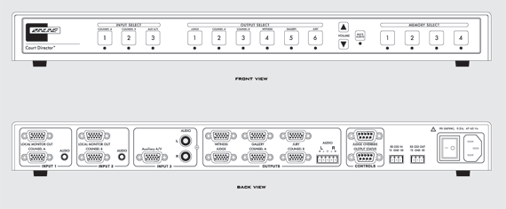 CD100 Panel Drawing