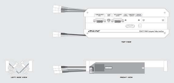 CIA111AM Panel Drawing