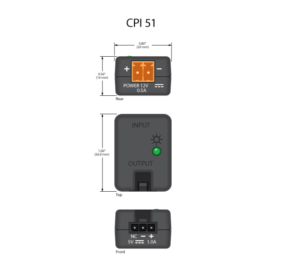 CPI 51 Panel Drawing