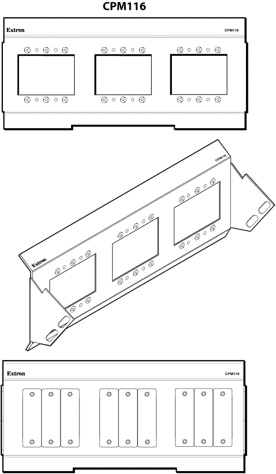 CPM116 Panel Drawing