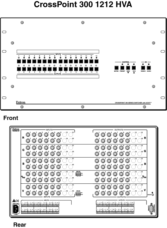 CrossPoint 300  1212 Panel Drawing