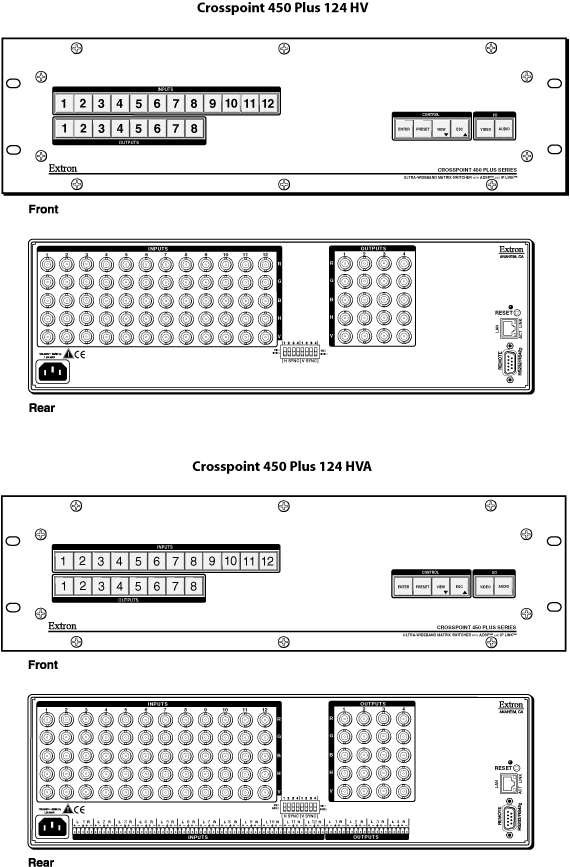 CrossPoint 450 Plus 124 Panel Drawing