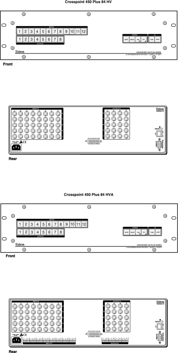 CrossPoint 450 Plus 84 Panel Drawing