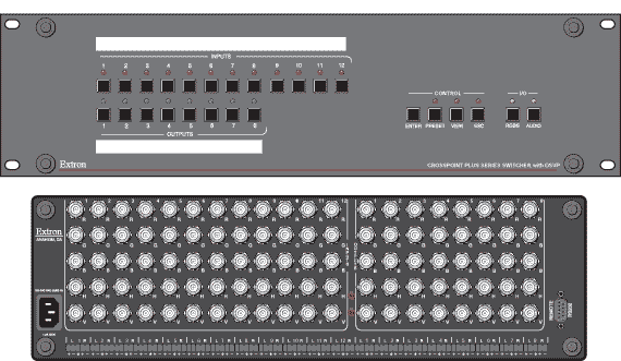 CrossPoint Plus  128 with DSVP™ Panel Drawing