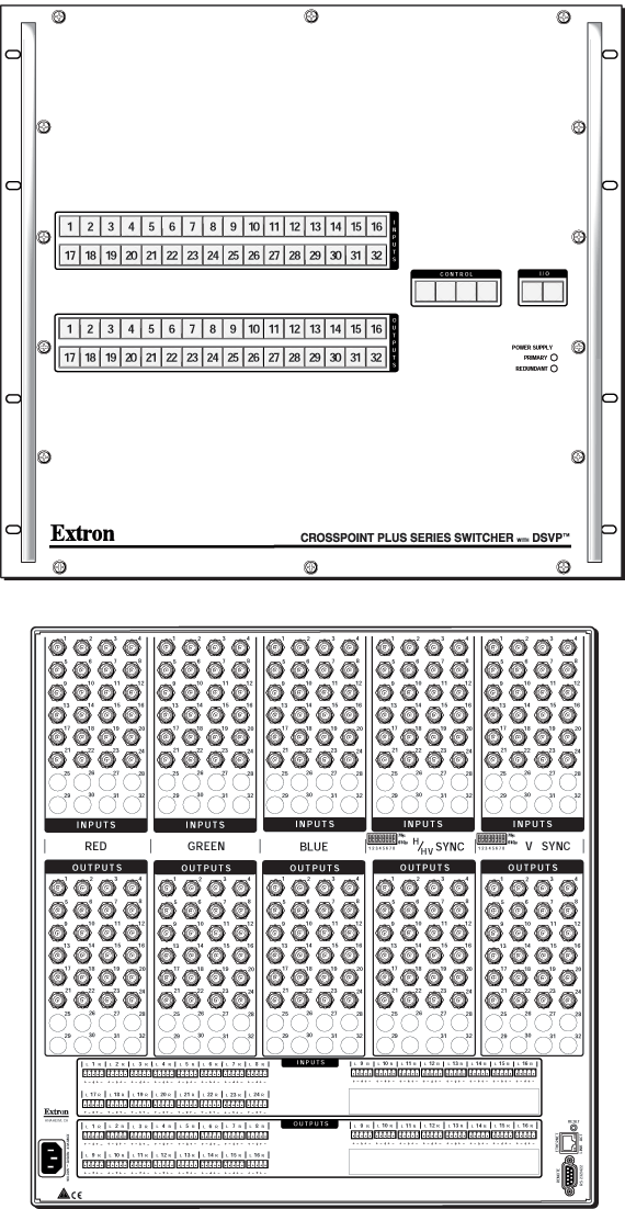 CrossPoint Plus 2424 with DSVP™ Panel Drawing