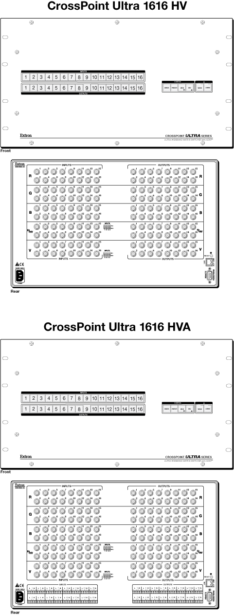 CrossPoint Ultra 1616 Panel Drawing