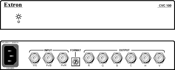 CVC 100 Panel Drawing