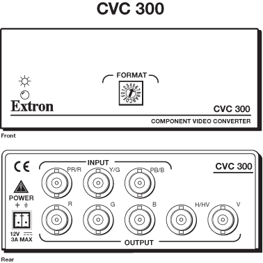 CVC 300 Panel Drawing