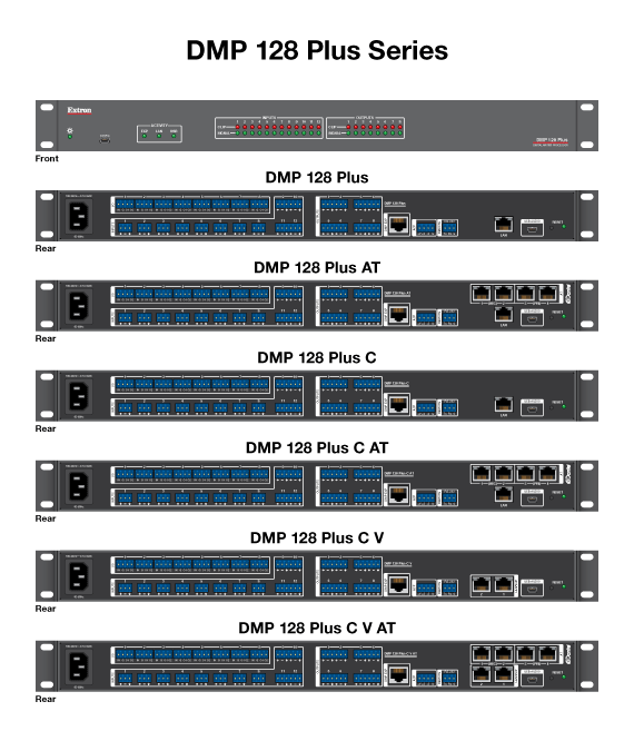 DMP 128 Plus Panel Drawing