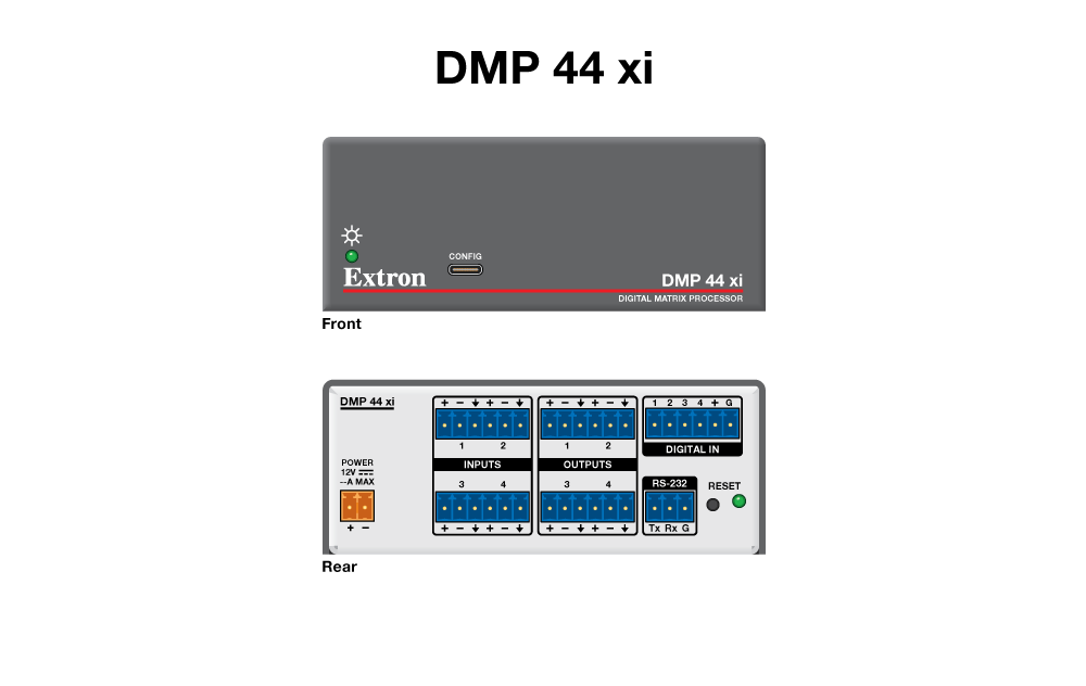 DMP 44 xi Panel Drawing