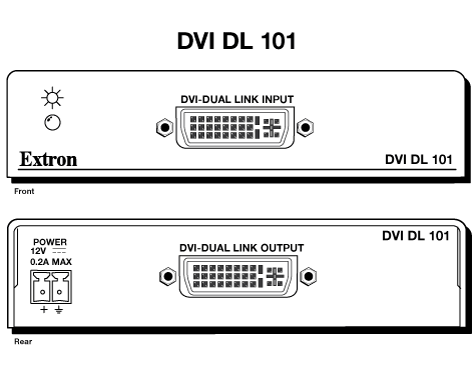 DVI DL 101 Panel Drawing