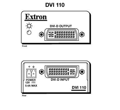 DVI 110 Panel Drawing