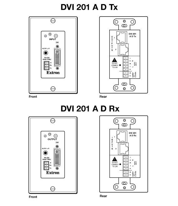 DVI 201 A D Panel Drawing