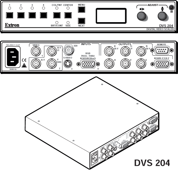 DVS 204 Panel Drawing