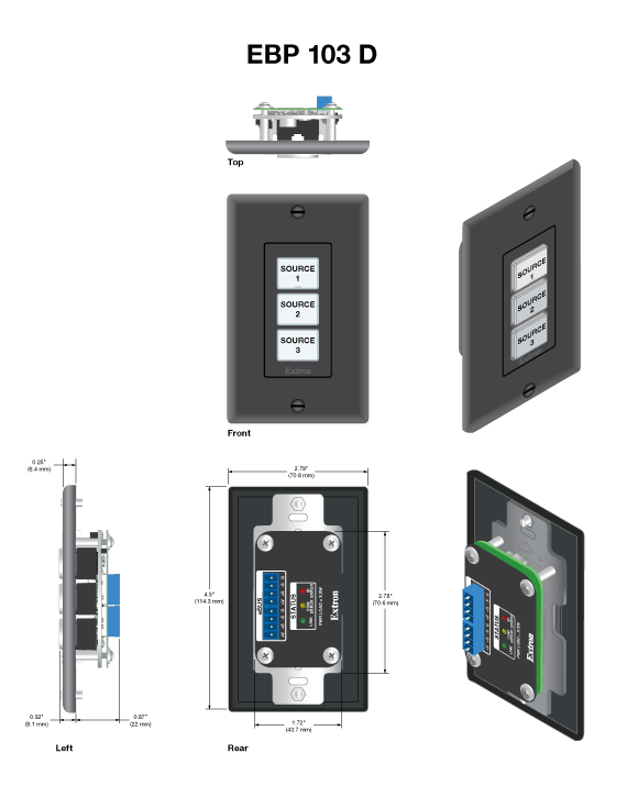 EBP 103 D Panel Drawing