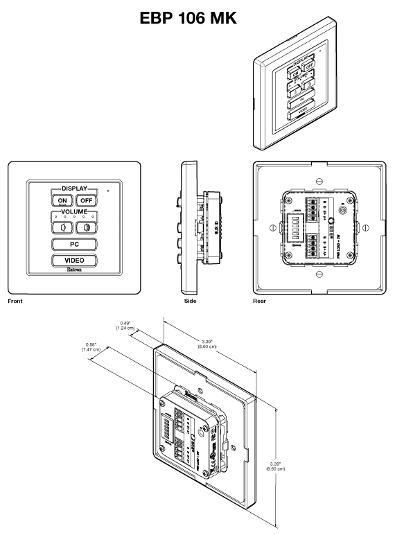 EBP 106 MK Panel Drawing