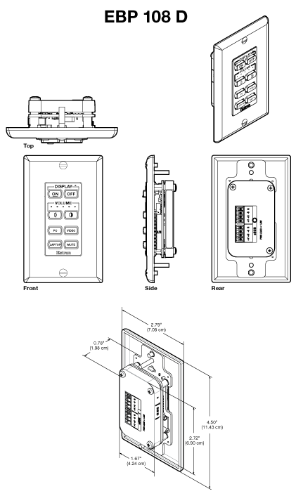 EBP 108 D Panel Drawing