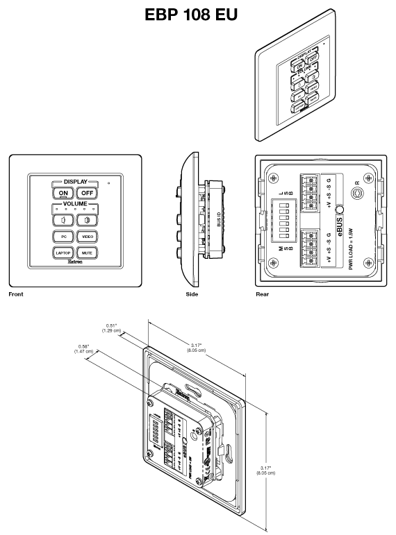 EBP 108 EU Panel Drawing