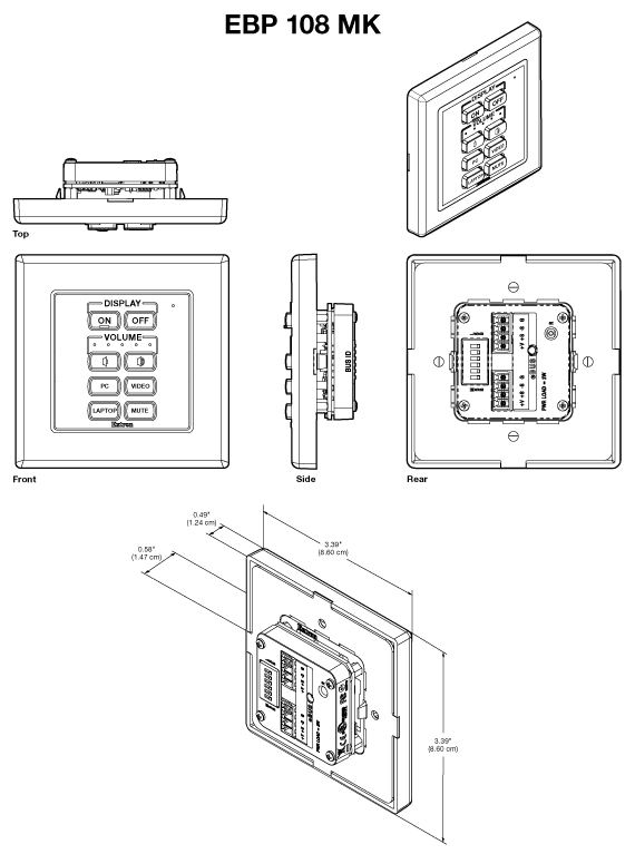 EBP 108 MK Panel Drawing