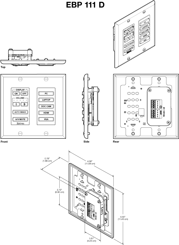 EBP 111 D Panel Drawing