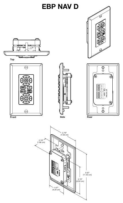 EBP NAV D Panel Drawing