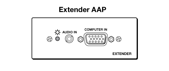 Extender AAP Panel Drawing