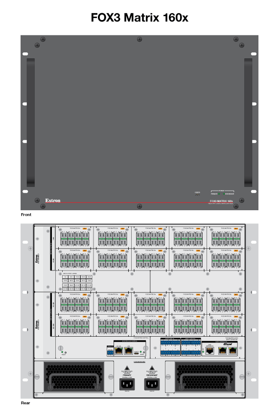 FOX3 Matrix 160x Panel Drawing