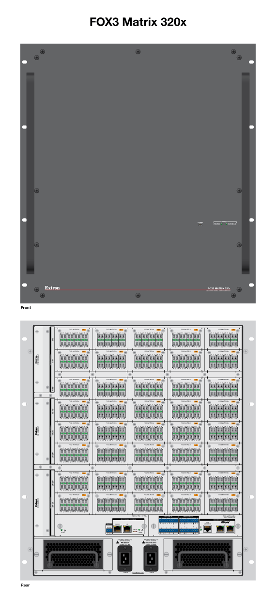 FOX3 Matrix 320x Panel Drawing