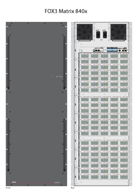 FOX3 Matrix 840x Panel Drawing