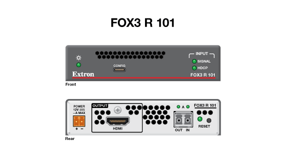 FOX3 R 101 Panel Drawing