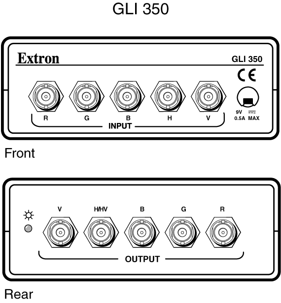 GLI 350 Panel Drawing