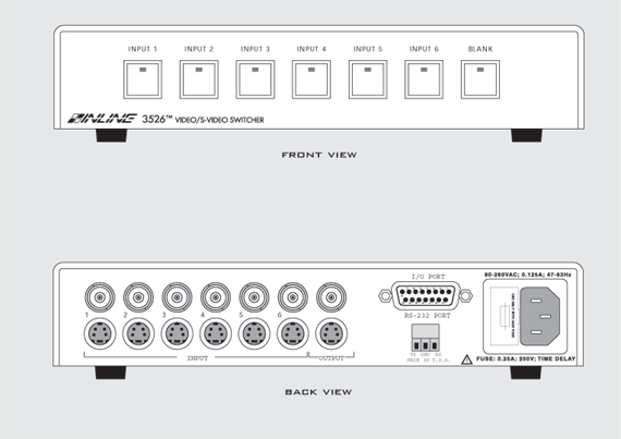 IN3526vi Panel Drawing