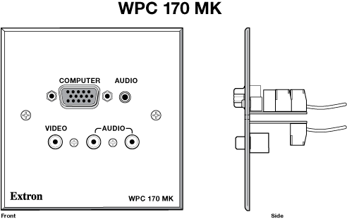 WPC 170 MK Panel Drawing