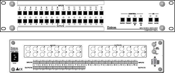 MAV  168 A Panel Drawing