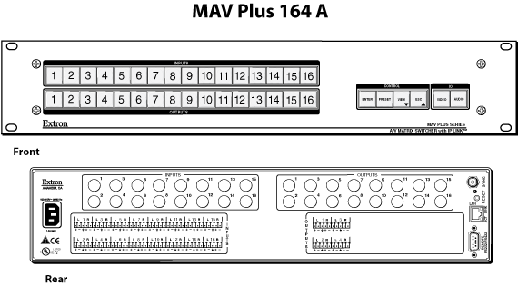 MAV Plus  164 A Panel Drawing