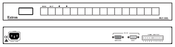 MCP 1000 Panel Drawing