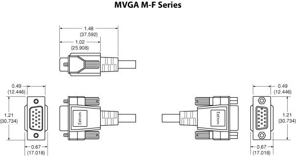 MVGA M-F Panel Drawing