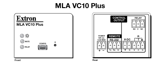 MLA VC10 Plus Panel Drawing