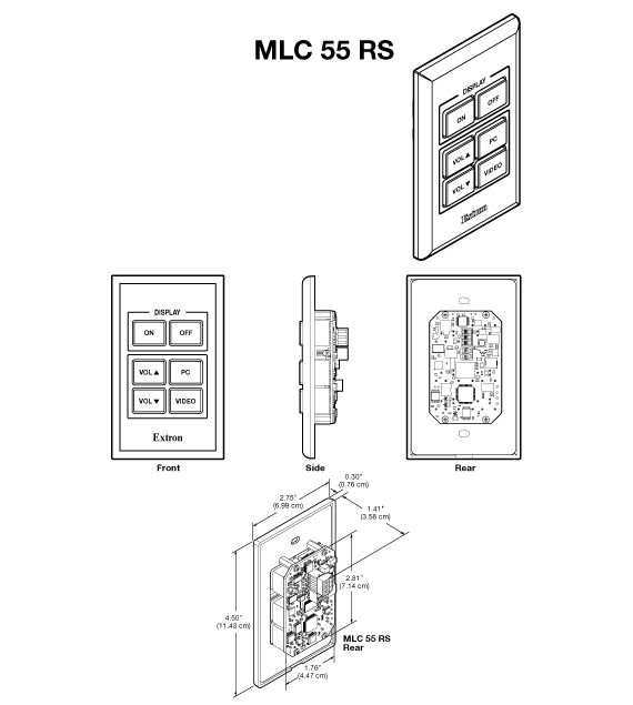 MLC 55 RS Panel Drawing