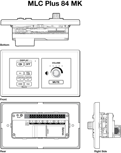 MLC Plus 84 MK Panel Drawing