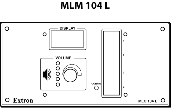 MLM 104 L Panel Drawing