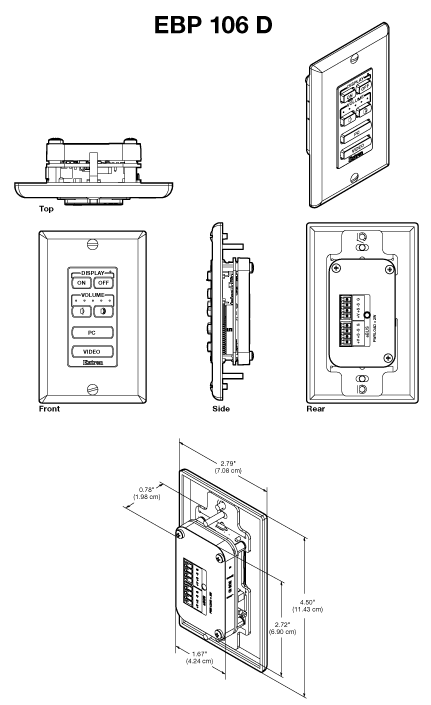 EBP 106 D Panel Drawing