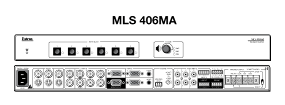 MLS 406MA Panel Drawing