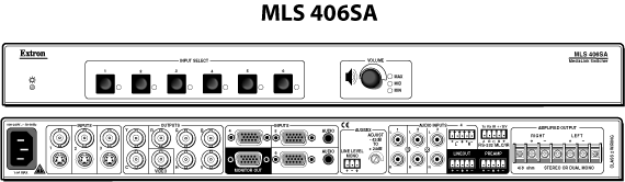 MLS 406SA Panel Drawing