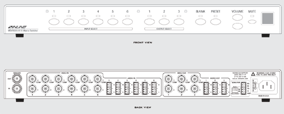 MSC0603 Panel Drawing