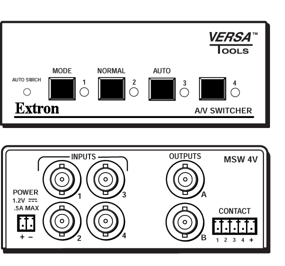 MSW 4V Panel Drawing