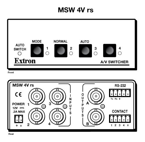 MSW 4V rs Panel Drawing